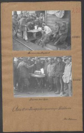 Kriegsgefangenenlager Puchheim (Franzosen beim Kegelspiel)