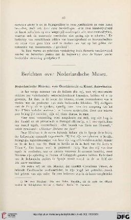 Nederlandsche Museum voor Geschiedenis en Kunst. Aanwinsten