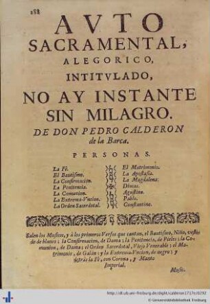 No ay Instante sin Milagro.