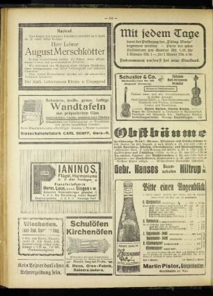 Nachruf : [August Merschkötter]