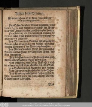 Inhalt dieser Practica. Mein vornehmen ist in dieser Practica von Neun Stücken zu schreiben.