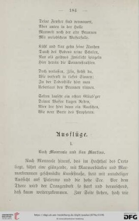 Ausflüge