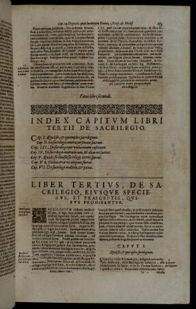 Index Capitum Libri Tertii [...]