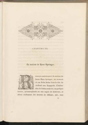 Chapitre XX. - La maison de Hans Spinger.