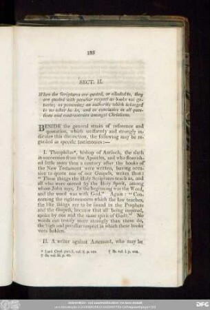 Sect. II. [Of the peculiar respect with which they were quoted]