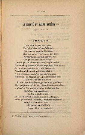 Fâves da Lafontaine : Mettowes ès Ligeois, 5-6. (Lives V et VI)