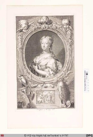 Bildnis Anna, Prinzessin von Oranien, geb. Prinzessin von Großbritannien u. Irland