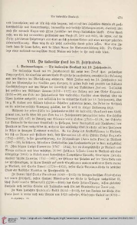 VIII. Die italienische Kunst des 19. Jahrhunderts