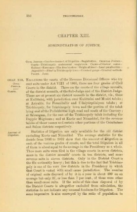Chapter XIII. Administration of justice