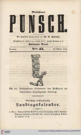 Nro. 45 (29. Oktober 1854)