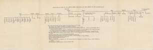 Genealogical tree of the Sokte chiefs, showing also the chiefs of the Kanhow clan