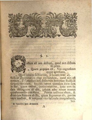 Diss. de habitu antiquorum Graeciae ac Latii scriptorum ad religionem