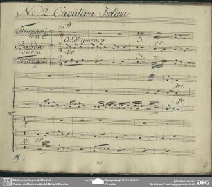 Cavatina (timp, banda turca, triangolo)