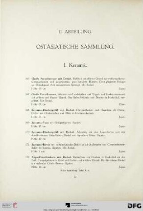 I. Keramik (Nr. 166-215)