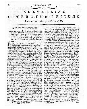 Der Satyr in englischer Uniform / nach der siebenten Lond. Orig. Ausg. übersetzt. - Leipzig : Müller, 1787