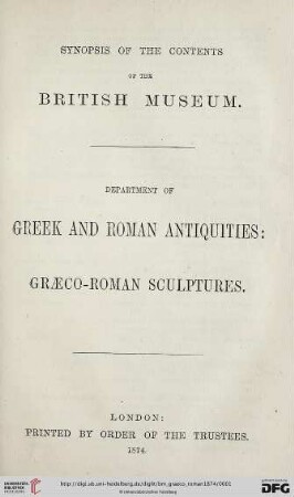 Græco-roman sculptures