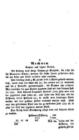 Rechnen