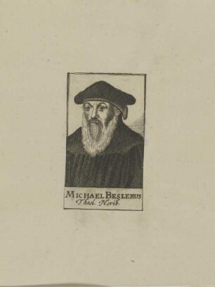 Bildnis des Michael Beslerus