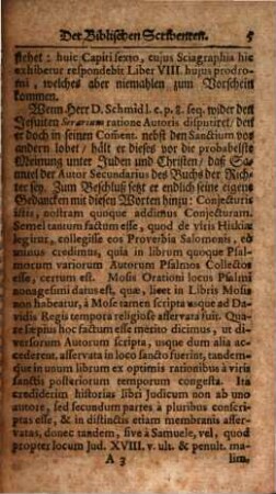 Lebens-Beschreibungen Der Biblischen Scribenten, 3 : Personalia Samuelis