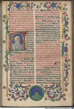 Breviarium Benedictinum congregationis sanctae Mariae Montis Oliveti : [1-5], [3]. Proprium de tempore