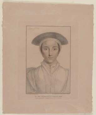 Bildnis der Anne of Cleve