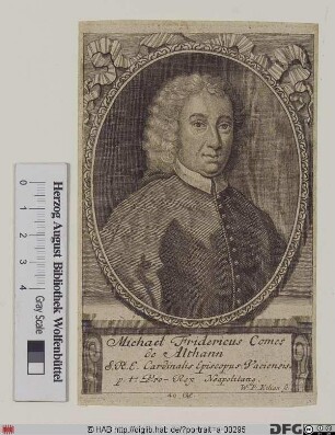 Bildnis Michael Friedrich Graf von Althann