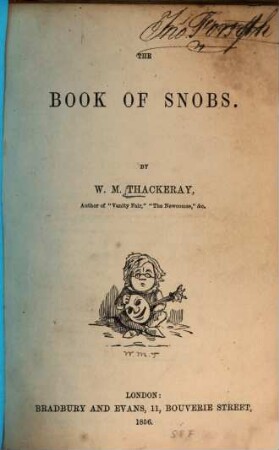 The book of snobs