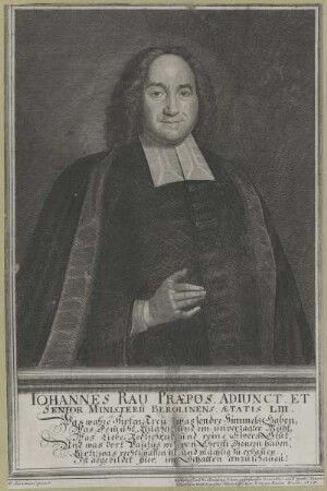Bildnis des Iohannes Rau