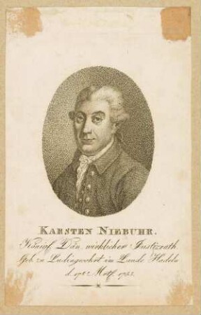 Bildnis von Carsten Niebuhr (1733-1815)