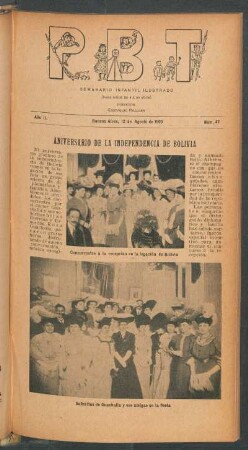 Aniversario de la independencia de Bolivia