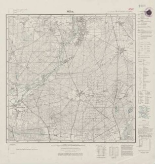 3225 (alte Nr.: 1672) Offen, Meßtischblatt (4cm - Karte)
