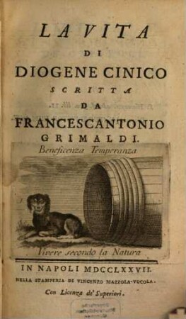 La vita di Diogene Cinico