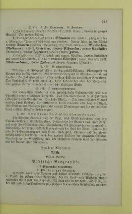 Zweiter Abschnitt. Afrika