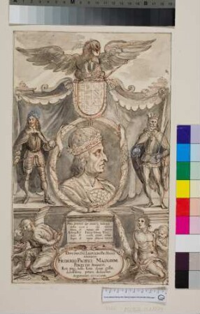 Widmungsblatt für Erzherzog Leopold