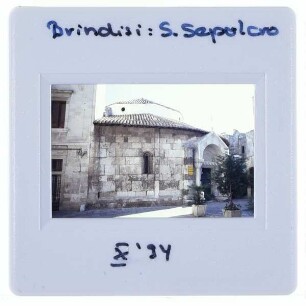 Brindisi, San Giovanni al Sepolcro