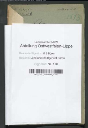 Erblasser: Boedts, Bernhardine, geb. null: