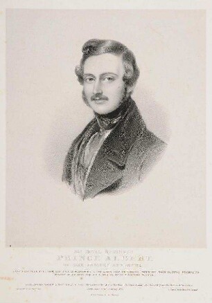 Bildnis von Albert (1819-1861), Prinzgemahl der Königin Victoria von England