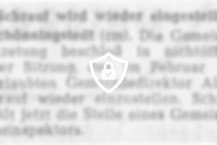 Schrauf wird wieder eingestellt