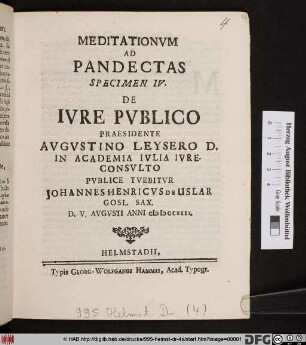 De Ivre Pvblico