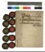 Ermenold von Piesport, Dechant von Fulda und Propst von Neuenberg, verkauft den Freiherrn Johann Friedrich Ferdinand und und Johann Hugo Wilhelm Löw zu Steinfurth seine Besitzungen in Florstadt