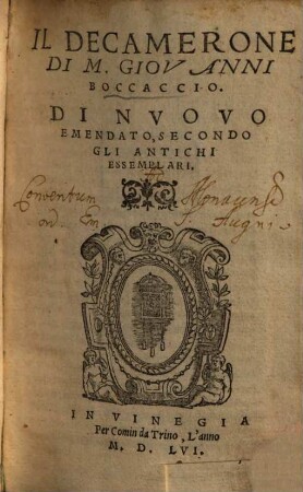Il Decamerone