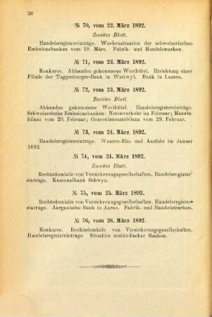 Bundesblatt. 44. 1892, 2