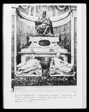 Grabmal für Papst Paul III. Farnese