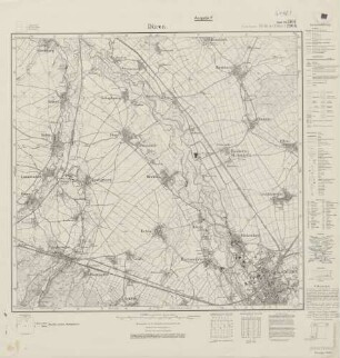 5104 (alte Nr.: 2968) Düren, Meßtischblatt (4cm - Karte)