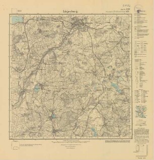 1729 (alte Nr.: 429) Lütjenburg, Meßtischblatt (4 cm - Karte)