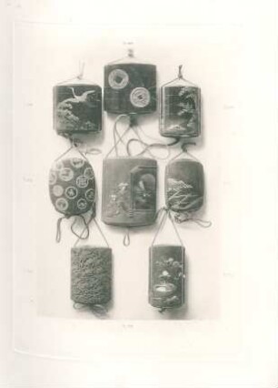 [Eight Inro. (Nos. 378, 427, 539, 657, 678, 700, 720, 878)]