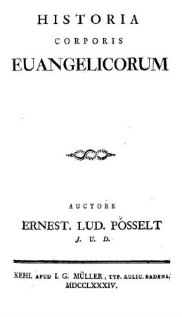 Historia Corporis Evangelicorum
