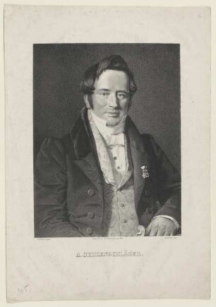 Bildnis des A. Oehlenschläger