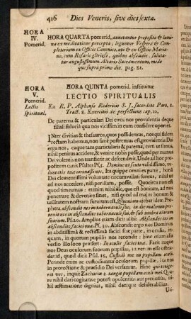 416-426, Inter divitias & thesauros, quos possidemus, nos ...