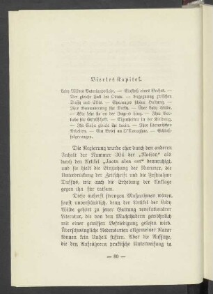 Viertes Kapitel